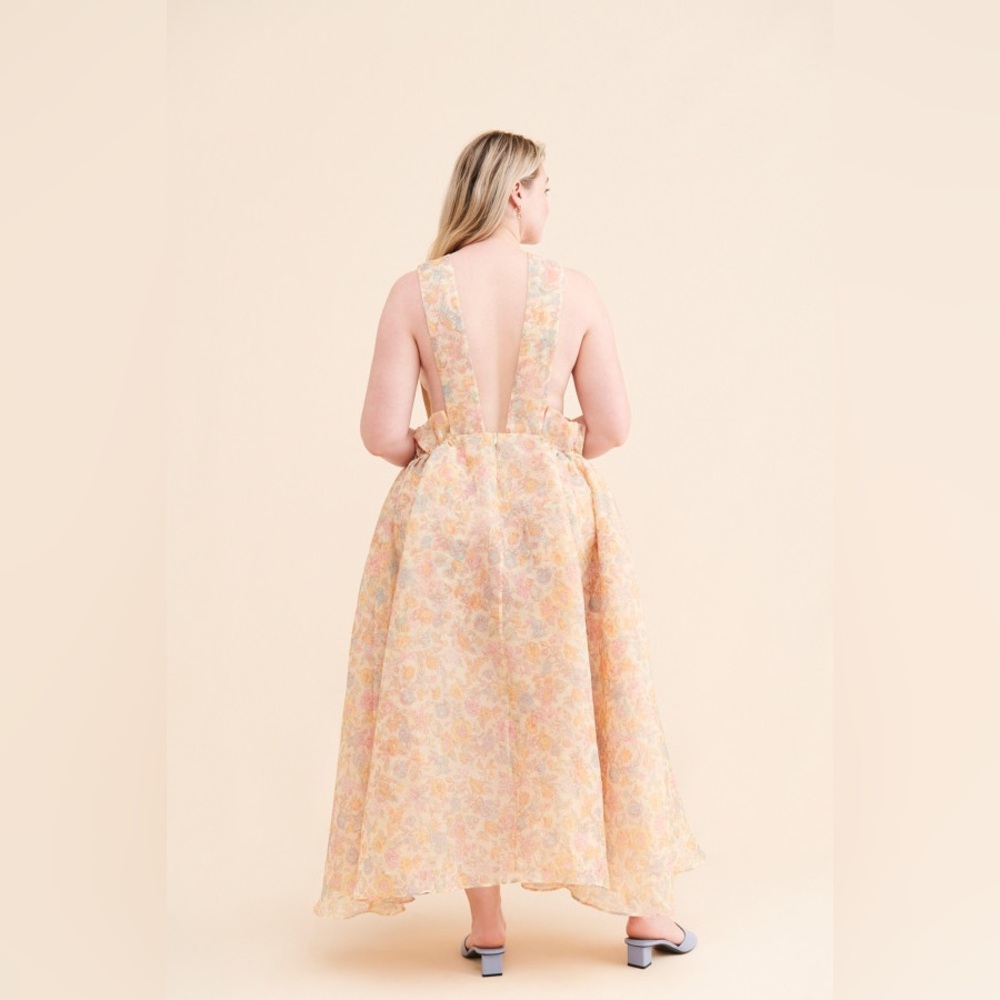 Selkie Puffy Pinafore Dress - Picture 3 of 10